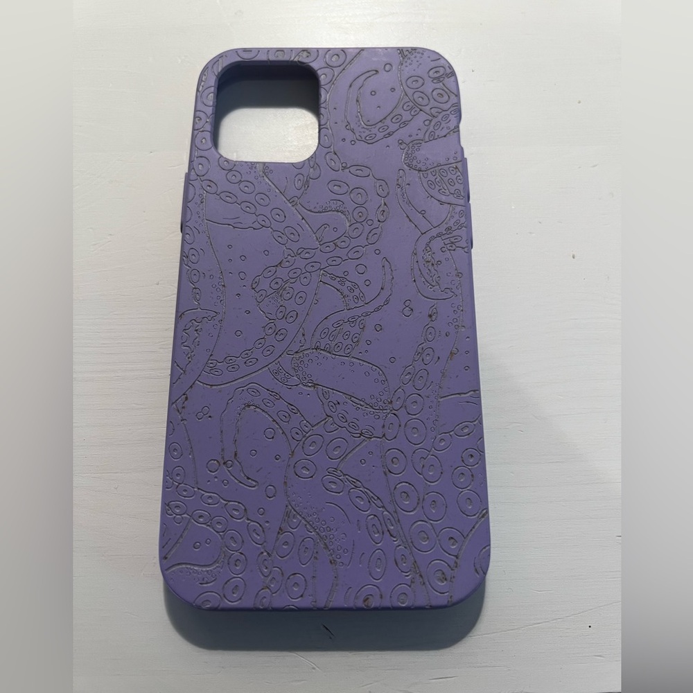 PELA iPhone 12 Pro Case - Purple Octopus / Tentacles